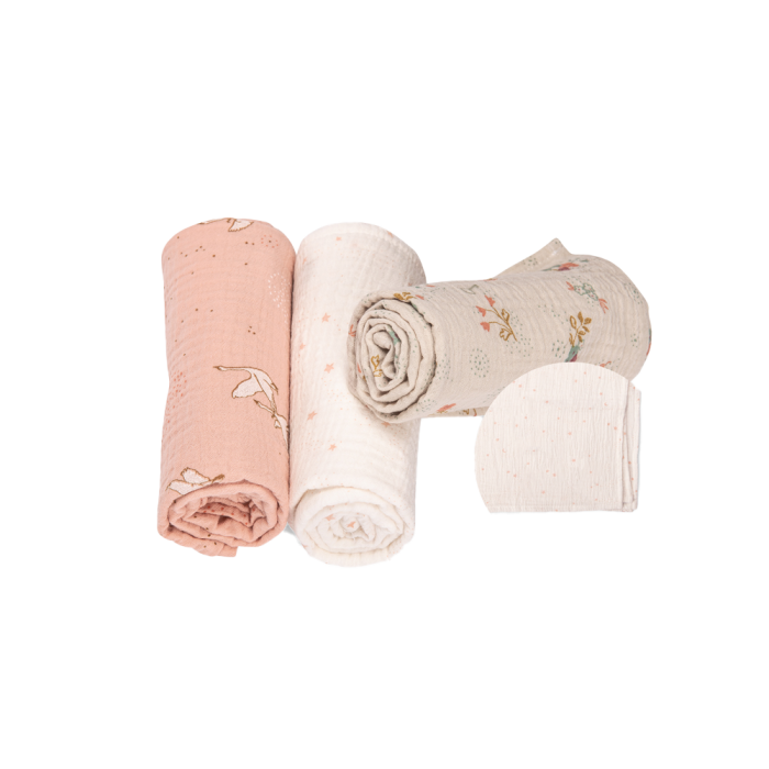 Set de 3 langes customization image