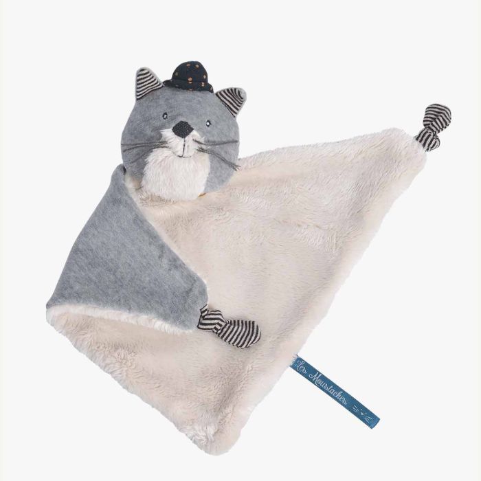 Doudou chat gris clair Fernand customization image