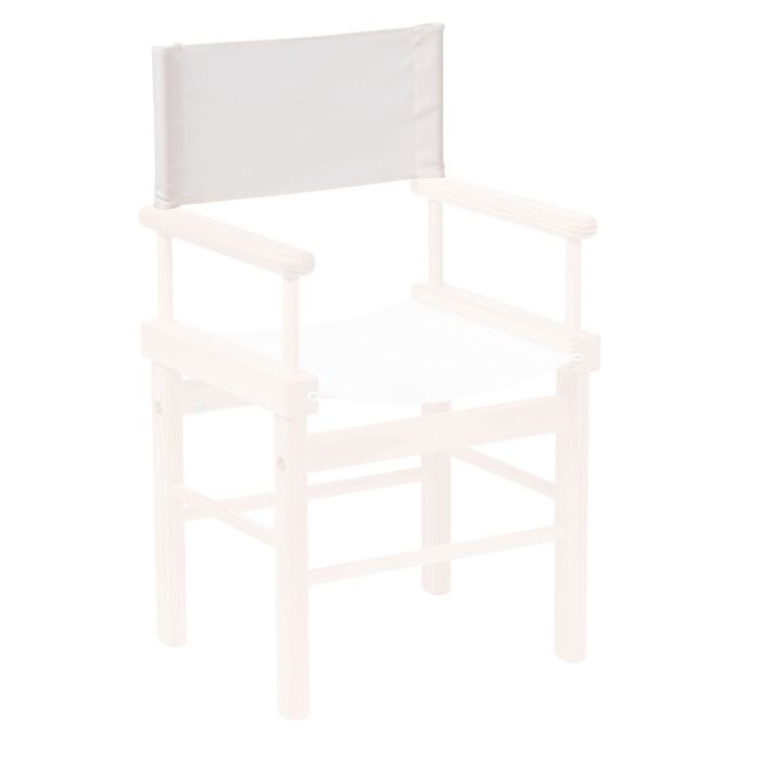 Dossier en Toile personnalisable ( pour fauteuil metteur en scène ) customization image